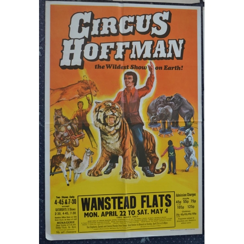 46 - Four W.E.Berry Circus Hoffman event advertising posters, all 76x50.5cm