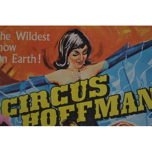 48 - W.E.Berry advertising poster for Circus Hoffman, Bedford 1970 (75.5x50.5cm)