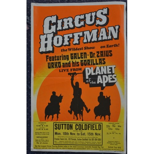 50 - Six W.E.Berry Circus Hoffman event advertising posters, 4 with venue panels, larger examples all app... 