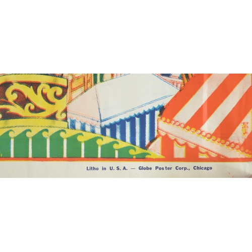 55 - Three North American circus posters to include Circus Hoffman's American Three Ring Circus (96.5x137... 