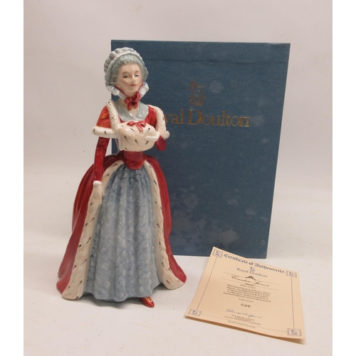 1000 - Royal Doulton figure, Countess Spencer HN3320, limited edition of 5000, from the Reynolds Ladies Col... 