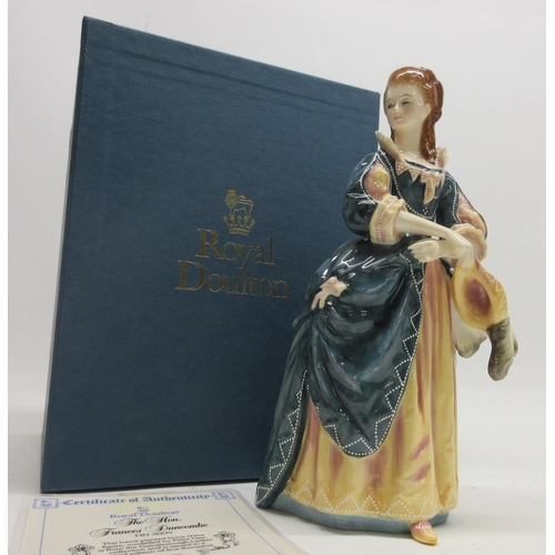 1001 - Royal Doulton figure, The Hon. Frances Duncombe HN3009, limited edition of 5000, from the Gainsborou... 