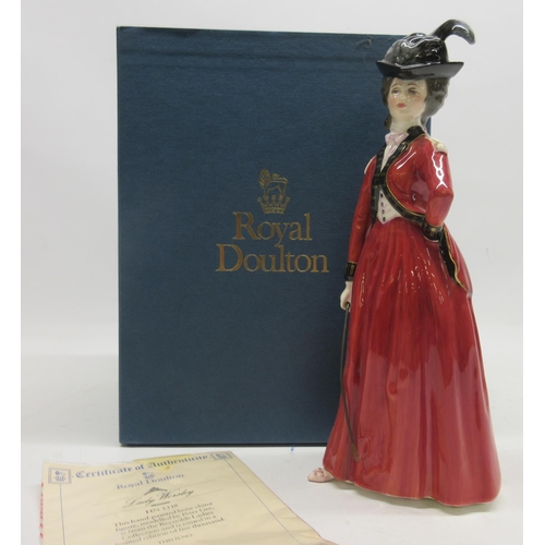 1006 - Royal Doulton figure, Lady Worsley HN3318, limited edition of 5000, from the Reynolds Ladies Collect... 