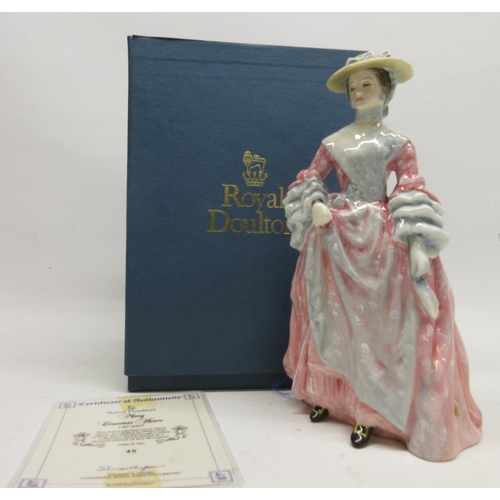 1007 - Royal Doulton figure, Mary Countess Howe HN3007, limited edition of 5000, from the Gainsborough Ladi... 