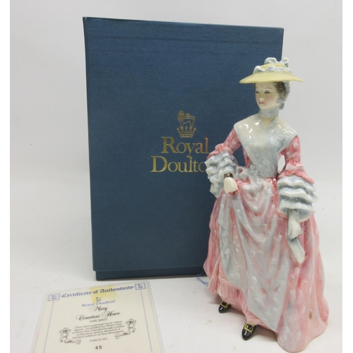 1007 - Royal Doulton figure, Mary Countess Howe HN3007, limited edition of 5000, from the Gainsborough Ladi... 