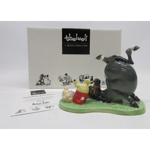 1010 - Thelwell by Royal Doulton figure, Supplying Exercises NT6, limited edition of one thousand, with box... 