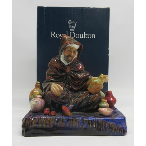 1022 - Royal Doulton figure, The Potter, with box , H19.5cm