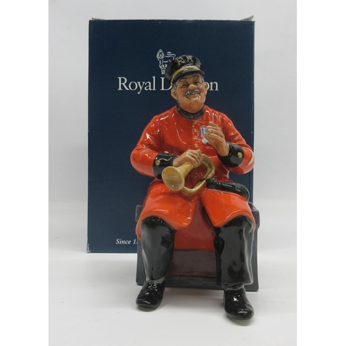 1024 - Royal Doulton figures, Past Glory HN2484, with box , H21cm, The Judge, H19.5cm