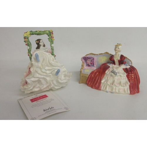 1026 - Royal Doulton Figures, Blossomtime HN4045, The Annabelle Doulton Collection, with certificate, H19cm... 