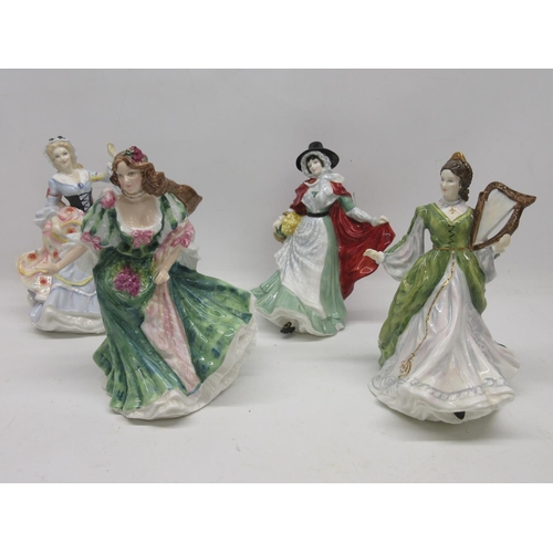 1038 - Royal Doulton figures, Ladies of the British Isles Scotland HN3629, H19cm. Ladies of The British Isl... 