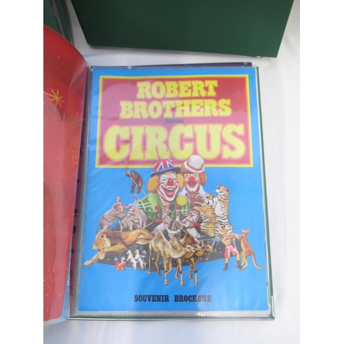 131 - Six folders cont. various Circus programmes from Mongolian State Circus, Gerry Cottles Circus, Royal... 