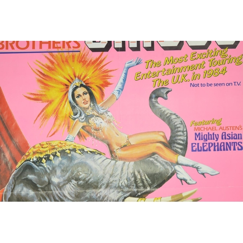 90 - Collection of circus event advertising posters, various circuses and locations to include Gandey's C... 