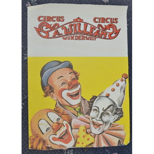 108 - Collection of international themed circus and entertainment posters, qty