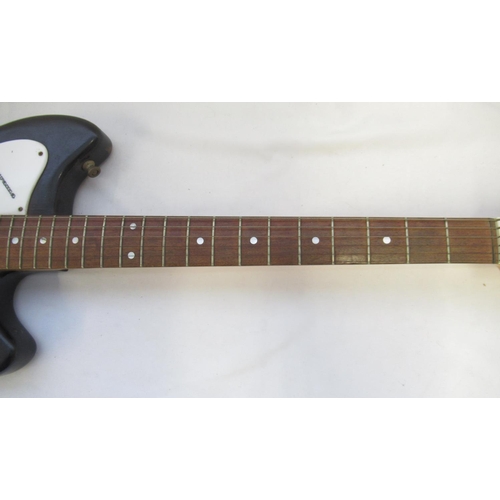 727 - Futurama electric guitar in Stagg black carry case