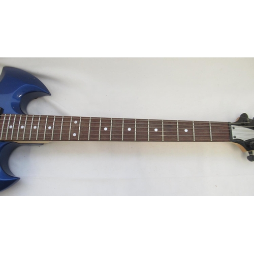 729 - Dean Washburn 800S electric guitar (1 string snapped) serial no. S2012016, & a Cruiser by Grafter el... 