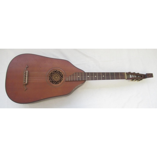 731 - Eight string bowl back mandolin, Ibanez Model No. 325 6 string guitar, another 6 string instrument a... 