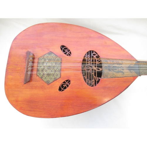 731 - Eight string bowl back mandolin, Ibanez Model No. 325 6 string guitar, another 6 string instrument a... 