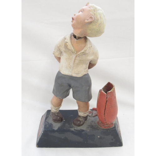 768 - Durofix 'Dad-Where's the Durofix' advertising figure, a/f, approx. W26cm H40cm