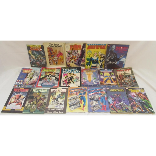 1427 - Marvel Comics - large collection of mixed Marvel graphic novels to inc. Thanos, Captain America, X-M... 