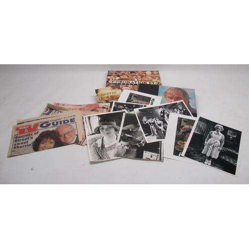 653 - Sherrie Hewson Collection - Memorabilia from Sherrie Hewson's career incl signed Carry on photograph... 