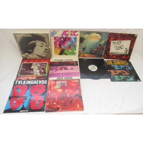 774 - Mixed collection of Rock and Punk LPs to inc. The Clash, The Sensational Alex Harvey Band, Jimi Hend... 