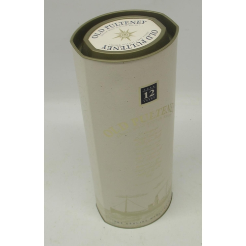 208 - Old Pulteney Single Malt Scotch Whisky, aged 12 years, 40% 70cl in original cardboard tube