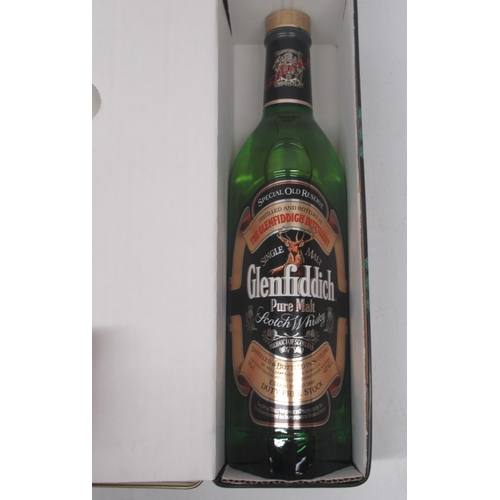 213 - Two bottles Glenfiddich Single Malt Scotch Whisky: 'Clan Sinclair' with original tin, 75cl/43%; and ... 