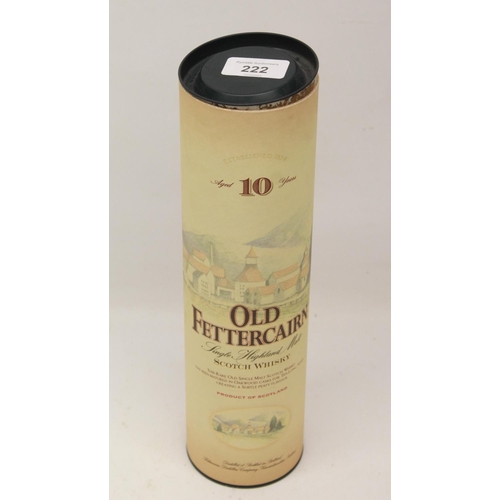 222 - Bottle Old Fettercairn Single Highland Malt Scotch Whisky, 70cl/40%, with cardboard tube