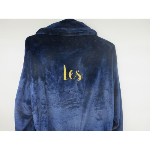 552 - Les Dennis Collection - Strictly Come Dancing personalised Les Dennis dressing gown and his patent l... 