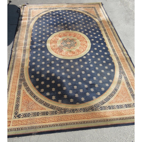 844 - Persian pattern multicoloured rug, 200cm x 300cm