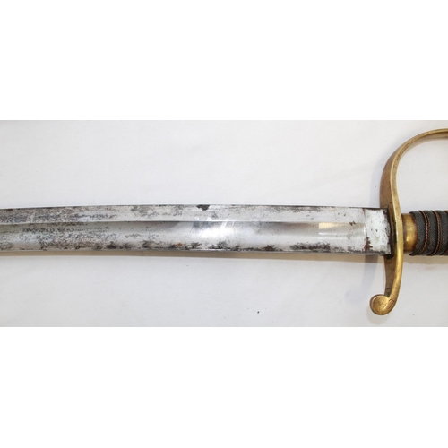 184 - British Police Officers sword. Constabulary initials etched on blade MC. In original scabbard. No3 s... 