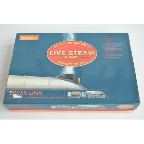 1009 - Hornby OO gauge R2367 LNER Class A4 Silver Link live steam locomotive set (please note this is the t... 