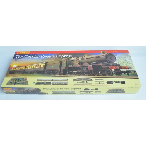 1015 - Hornby R1102 OO gauge special limited edition 'The Cornish Riviera Express' train set (557/2000) wit... 