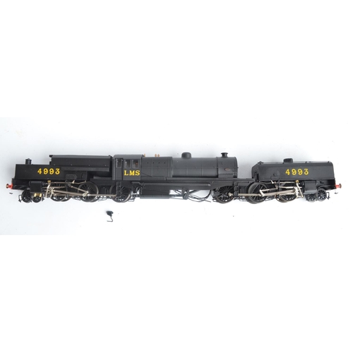 1024 - Heljan OO gauge 266213 highly detailed Beyer Garratt 2-6-0 0-6-2 4993 in LMS black with original coa... 