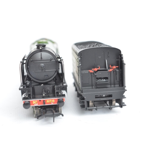 1028 - Bachmann OO gauge 31-530 Class A2 LNER green 526 4-6-2 'Sugar Palm' highly detailed electric train m... 