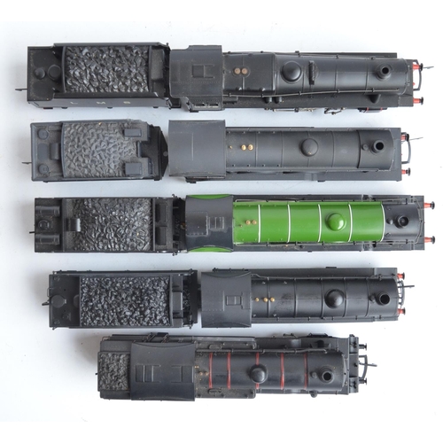 1036 - Five boxed OO gauge electric steam train models to include Hornby limited edition R2083 LMS black Cl... 