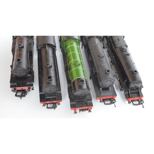 1036 - Five boxed OO gauge electric steam train models to include Hornby limited edition R2083 LMS black Cl... 