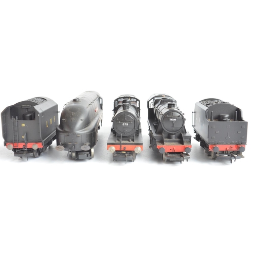 1037 - Three boxed Hornby OO gauge electric steam train models, all LMS black livery to include R2270 'Supe... 