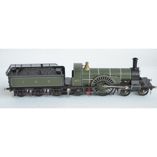 1051 - Rapido Trains Inc/Railway Museum excellently detailed OO gauge DCC Ready GNR Stirling Single No1 (it... 