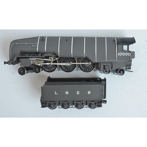 1057 - South Eastern Finecast competently built OO gauge white metal kit of LNER W1 4-6-4 10000 'Hush Hush'... 