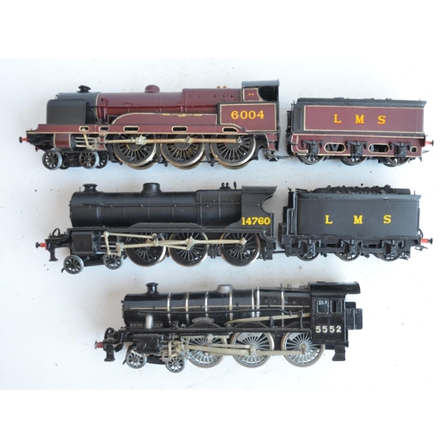 1058 - Three built up OO gauge white metal steam locomotive models to include 2 from DJH complete with tend... 