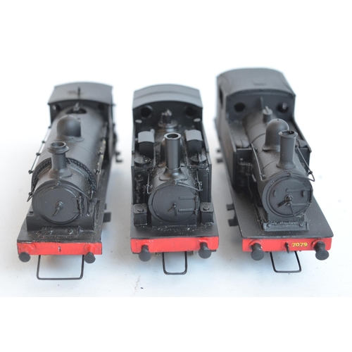 1060 - Three built up white metal OO gauge electric steam locomotive models from Nu-Cast and Wills Finecast... 