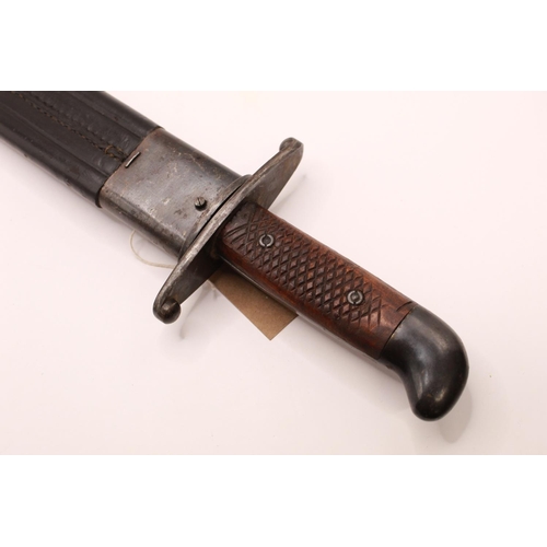 308 - Unusual Brazilian M1908 pattern artillery short sword, in excellent condition complete with original... 