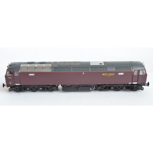 1067 - Bachmann OO gauge 32-765 West Coast Railways Class 57/3 57313 diesel electric locomotive model in ex... 