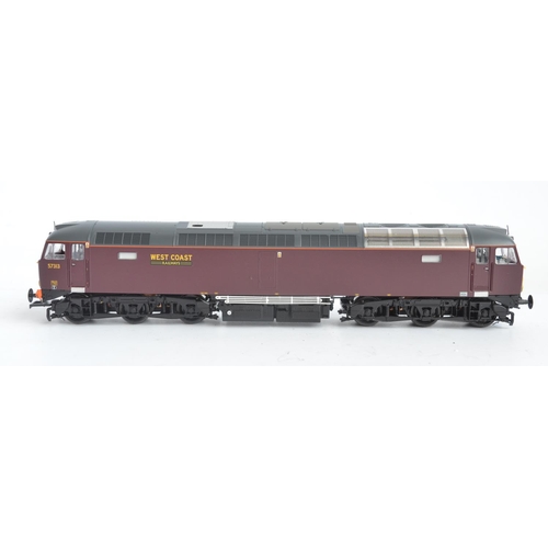 1067 - Bachmann OO gauge 32-765 West Coast Railways Class 57/3 57313 diesel electric locomotive model in ex... 