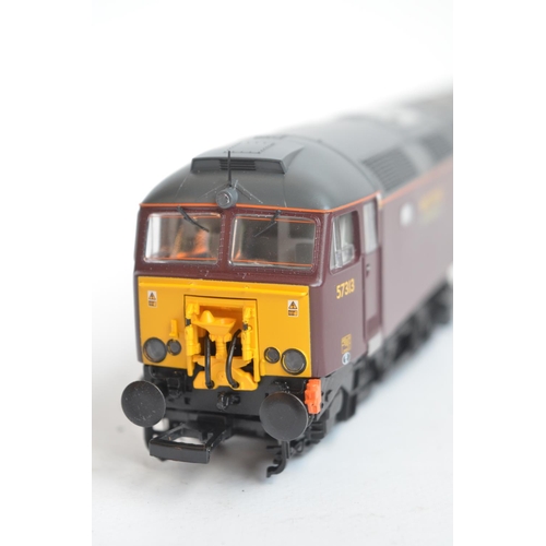 1067 - Bachmann OO gauge 32-765 West Coast Railways Class 57/3 57313 diesel electric locomotive model in ex... 