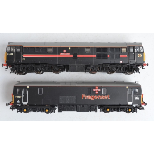 1068 - Two Hornby OO gauge Fragonset Railways diesel locomotive models to include R2573 Super Detail AIA-AI... 