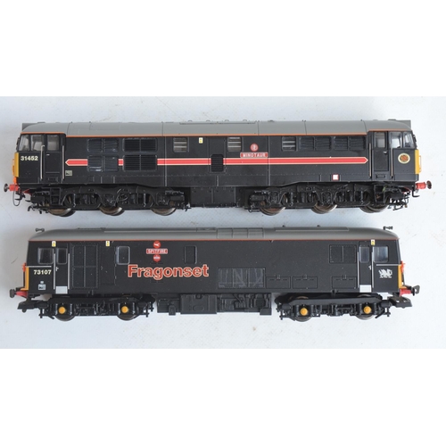 1068 - Two Hornby OO gauge Fragonset Railways diesel locomotive models to include R2573 Super Detail AIA-AI... 