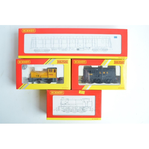 1072 - Four OO gauge electric train models from Hornby to include R2771 Class 121 Driving Motor Brake W5502... 