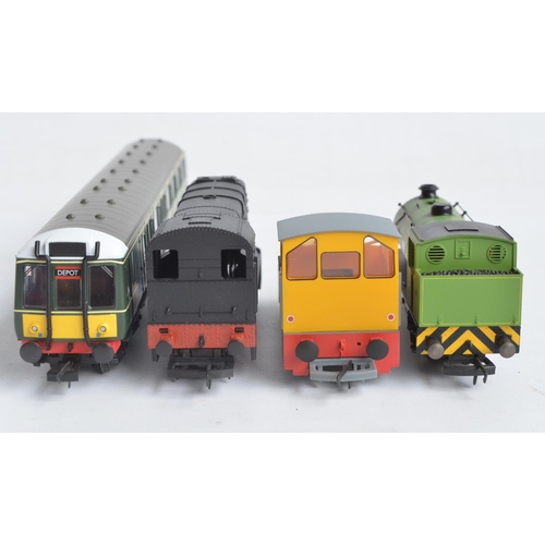 1072 - Four OO gauge electric train models from Hornby to include R2771 Class 121 Driving Motor Brake W5502... 